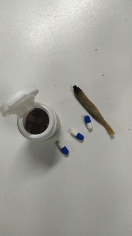 Segundo motorista foi flagrado com rebite e maconha – Foto: PRF/Divulga&ccedil;&atilde;o/ND