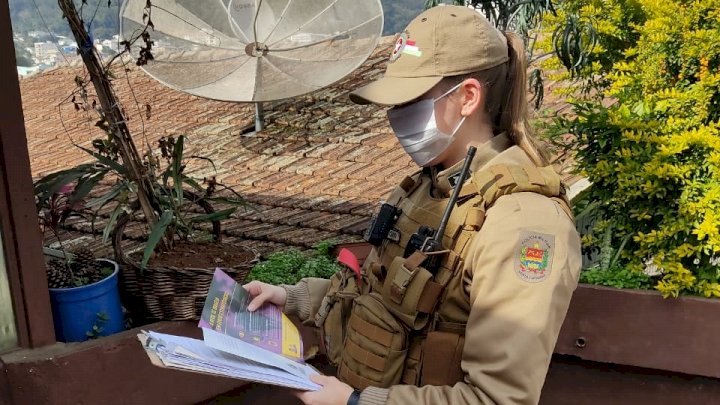 PMSC atendeu, em m&eacute;dia, 80,1 casos de Maria da Penha em apenas um m&ecirc;s – Foto: PMSC/divulga&ccedil;&atilde;o