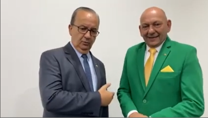 Senador Jorginho e Luciano Hang