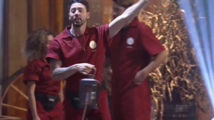 Rico Melquiades vence a Prova de Fogo em A Fazenda – Foto: Reprodu&ccedil;&atilde;o/Record TV