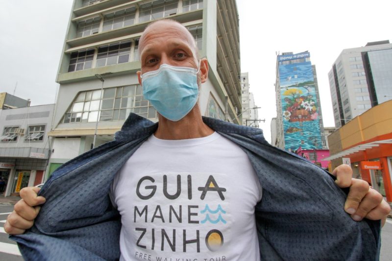 Rodrigo St&uuml;pp, jornalista que criou o Guia Manezinho – Foto: Leo Munhoz/ND