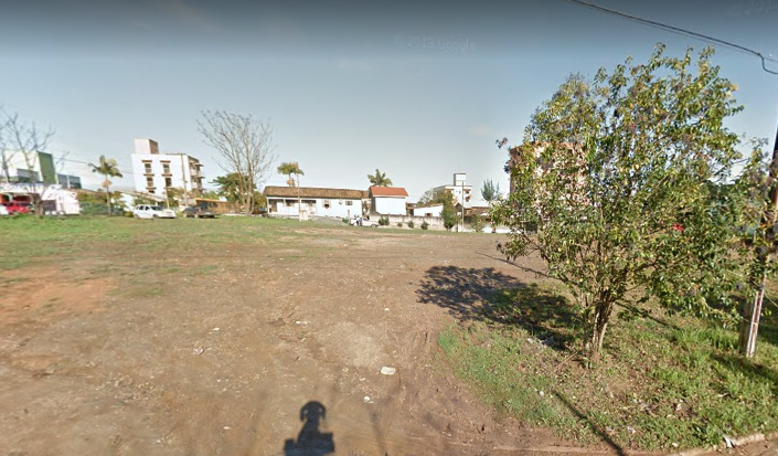 Menina de tr&ecirc;s teria sido encontrada por vizinha em parque no bairro Santa Augusta, ap&oacute;s suposta tentativa sequestro em Crici&uacute;ma – Foto: Foto: Google Maps/Reprodu&ccedil;&atilde;o/ND