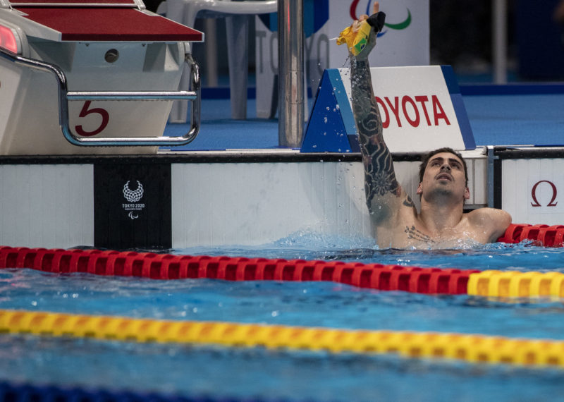 Talisson ganhou a segunda medalha nas Paralimp&iacute;adas de T&oacute;quio Foto: Ale Cabral/CPB