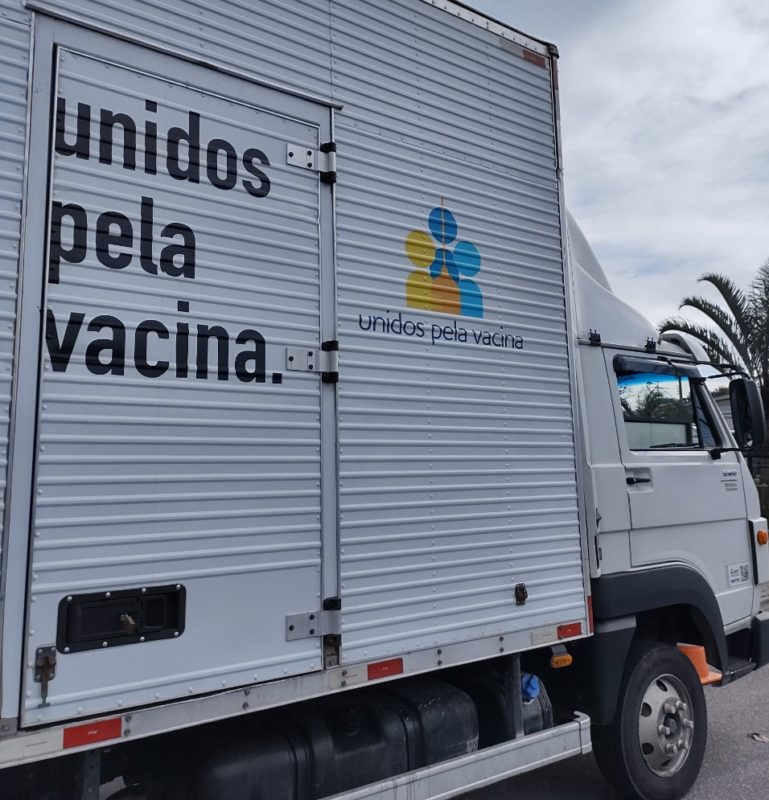 entregas Unidos pela Vacina