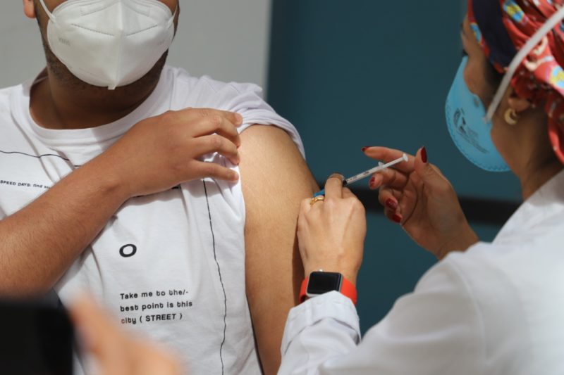 Vacinação segue na região neste sábado &#8211; Foto: Cristiano Andujar/PMF/Divulgação/ND