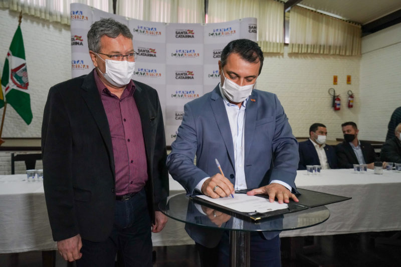 Governador anunciou investimentos para a região Norte – Foto: Ricardo Wolffenbuttel/Divulgação