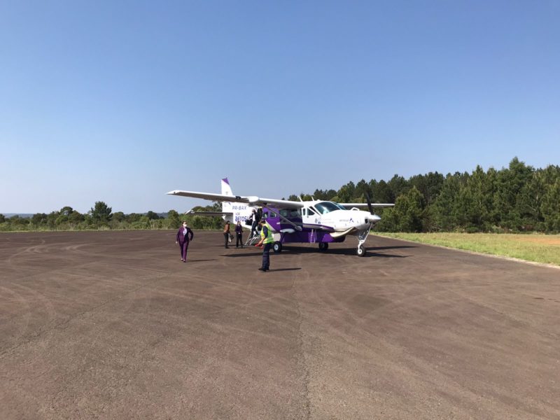 Voos regionais de Ca&ccedil;ador at&eacute; Florian&oacute;polis tamb&eacute;m retomaram no Estado – Foto: Prefeitura de Ca&ccedil;ador/Divulga&ccedil;&atilde;o/ND