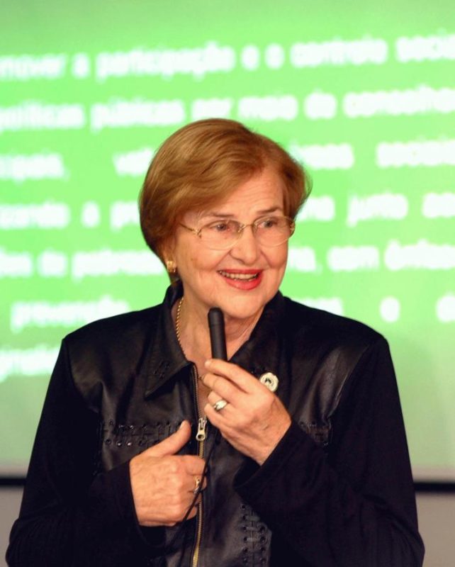 Zilda Arns Neumann virou nome de Neim no Carianos – Foto: PMF/Divulgação/ND