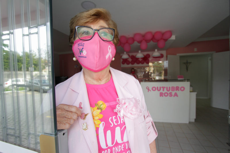 Zita Meireles, presidente da Rede Feminina de Combate ao Câncer de Florianópolis &#8211; Foto: Leo Munhoz/ND