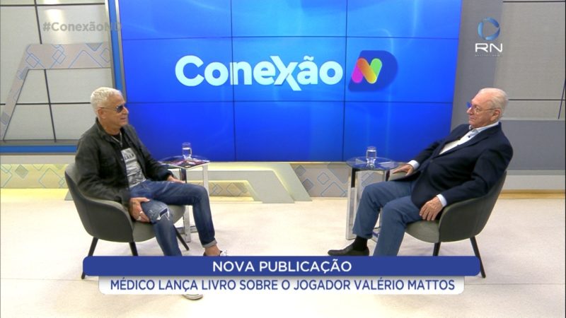 Murillo Capella conta detalhes de seu novo livro no Conexão ND. – Foto: Reprodução/NDTV
