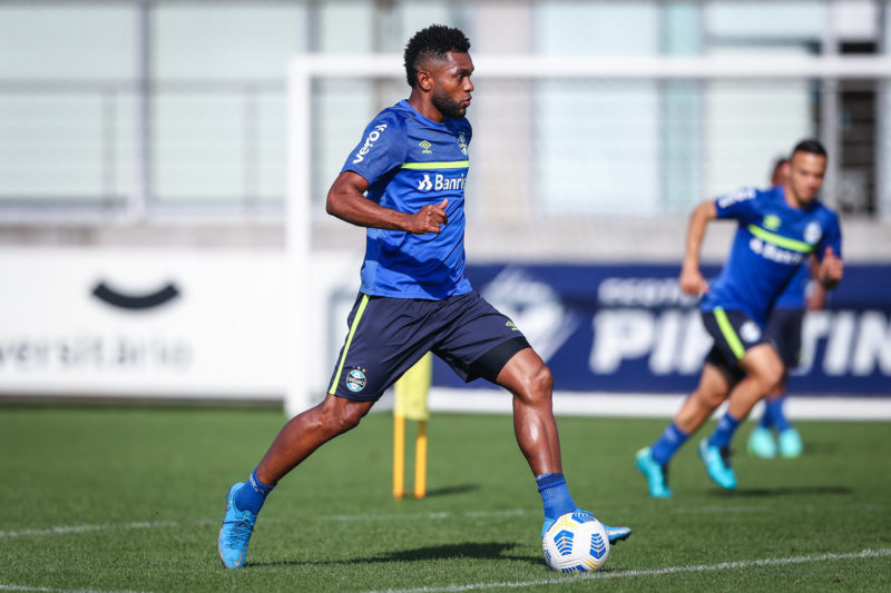 Borja deve voltar ao time depois do afastamento por lesão. - Foto: Lucas Uebel/Gremio FBPA