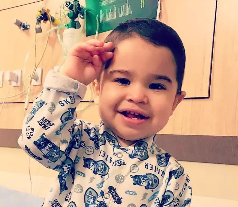 Thobias luta contra a leucemia h&aacute; dois anos – Foto: Divulga&ccedil;&atilde;o/ND