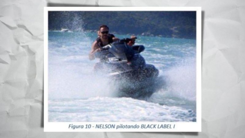 Documento policial mostra registro de Nelson Castelo Branco Nappi Junior em moto aquática &#8211; Foto: Reprodução/ND
