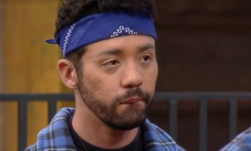 Rico durante vota&ccedil;&atilde;o da ro&ccedil;a – Foto: Reprodu&ccedil;&atilde;o Record TV