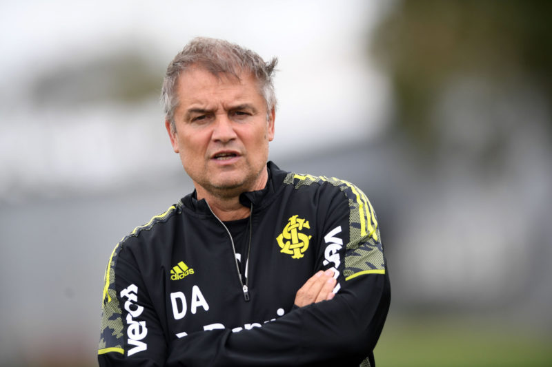 Diego Aguirre não quer excesso de otimismo no Beira-Rio – Foto: Ricardo Duarte/Inter/Divulgação