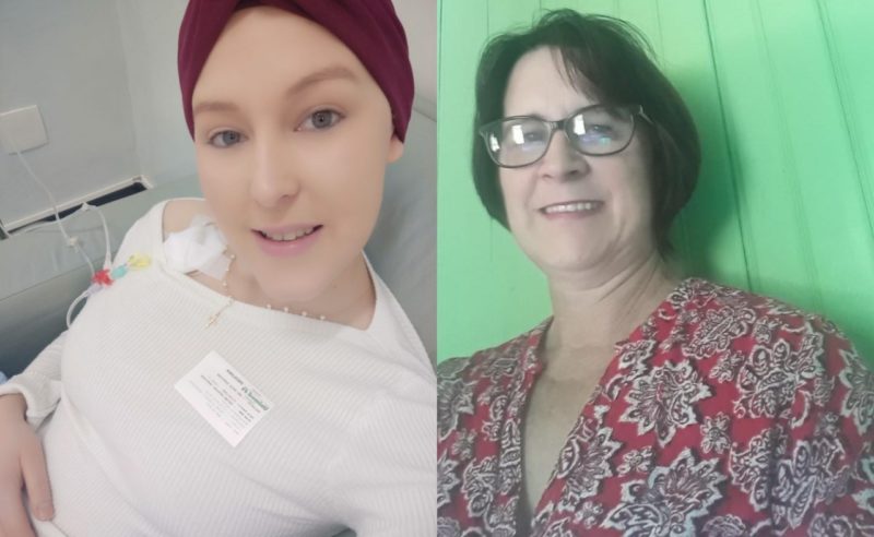 Ana Paula e F&aacute;tima Uavniczak venceram o c&acirc;ncer gra&ccedil;as ao diagn&oacute;stico precoce – Foto: Arquivo Pessoal/ND