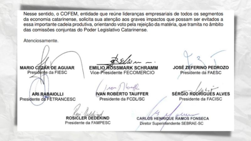 Reprodu&ccedil;&atilde;o de nota do Cofem – Arte Altair Magagnin/ND