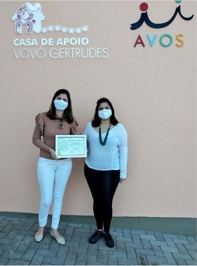 O engajamento do Grupo Dimas foi percebido pela AVOS com a entrega do “Certificado da Solidariedade” – Foto: Arquivo/Grupo Dimas