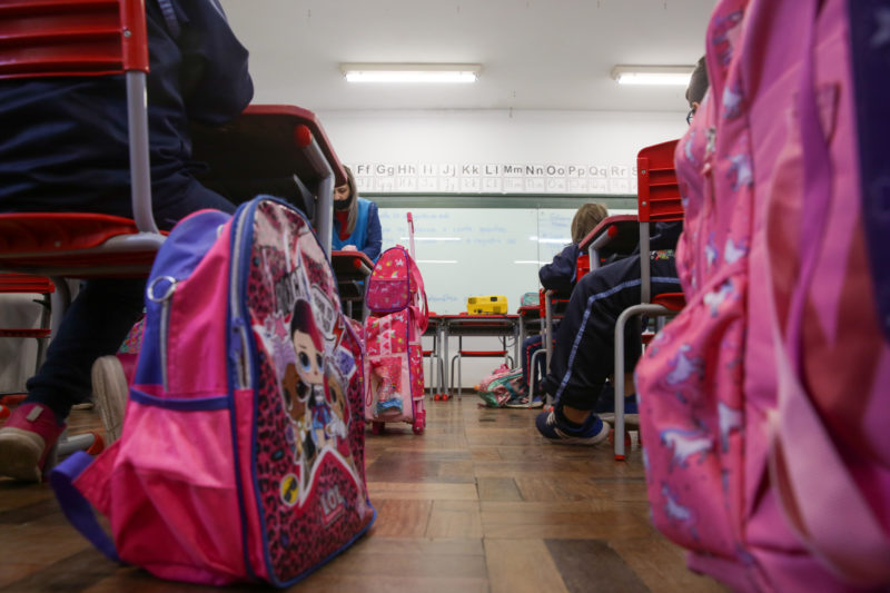Parte dos alunos da Educação Infantil vai voltar a ter aulas 100% presenciais – Foto: Carlos Junior/ND