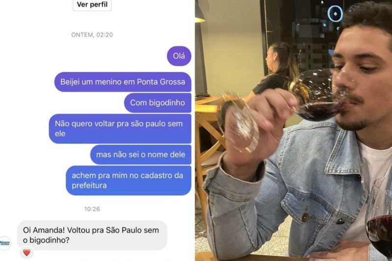 Amanda enviou mensagem &agrave; prefeitura e acabou reencontrando Bigodinho – Foto: Reprodu&ccedil;&atilde;o/Internet