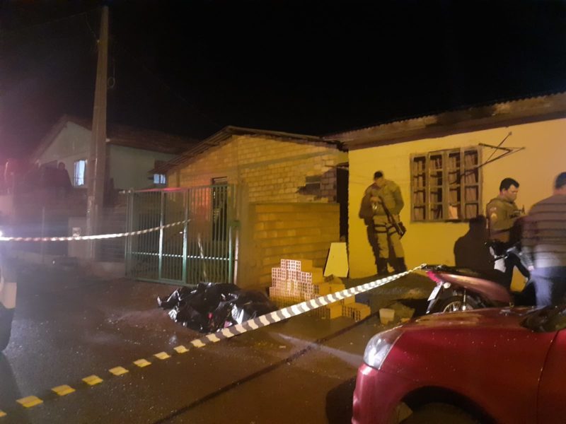 Crime ocorreu em Campos Novos – Foto: Bombeiros/ND