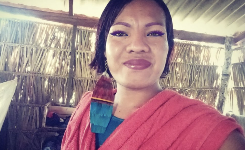 Majur Traytowu, 30 anos, ind&iacute;gena e transexual, se tornou, oficialmente, cacica da Aldeia Apido Paru da Terra Ind&iacute;gena Tadarimana, em Rondon&oacute;polis – Foto: Reprodu&ccedil;&atilde;o