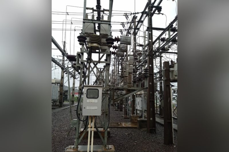 Acidente ocorreu na noite deste s&aacute;bado (2). – Foto: Celesc/Divulga&ccedil;&atilde;o/ND