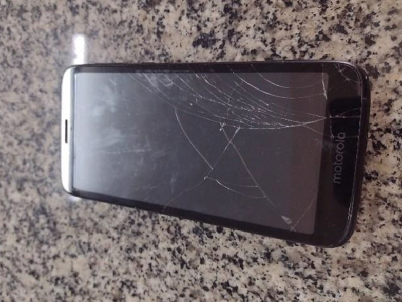Homem reconheceu o próprio celular sendo vendido nas redes sociais – Foto: Polícia Militar/Divulgação