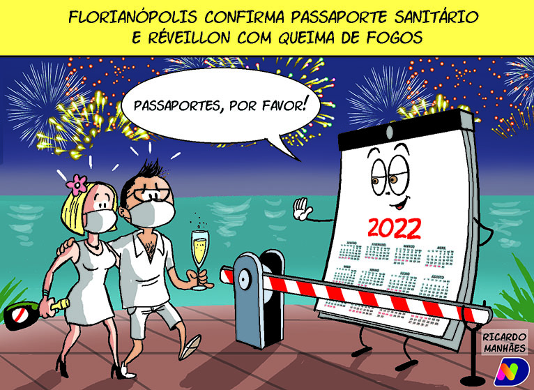 Confira a charge deste fim de semana – Foto: Ricardo Manh&atilde;es/ND