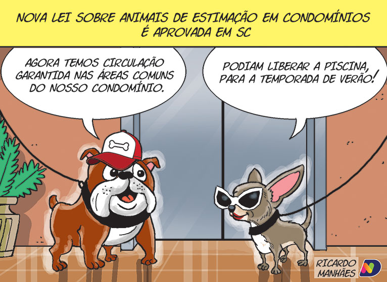 Confira a charge desta segunda-feira