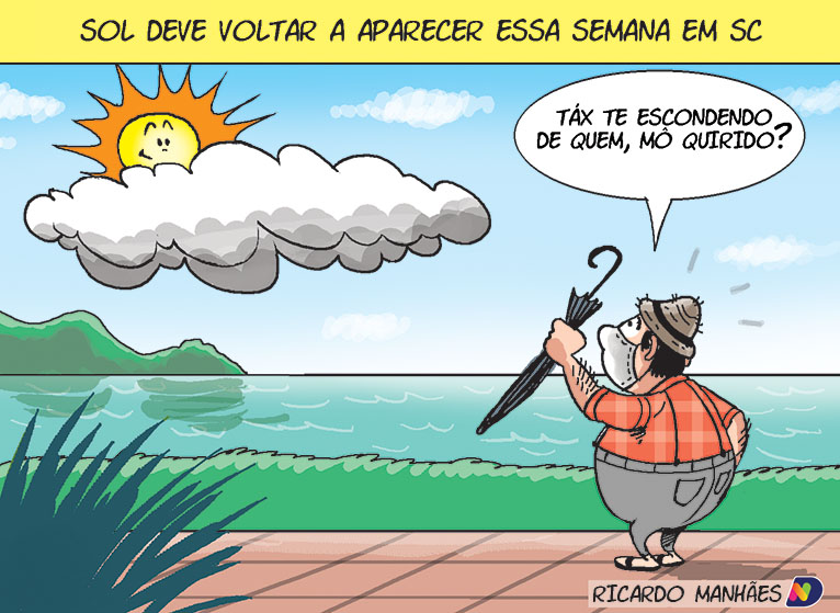 Confira a charge desta terça-feira