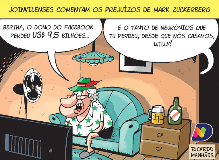Confira a charge desta quarta-feira (6)