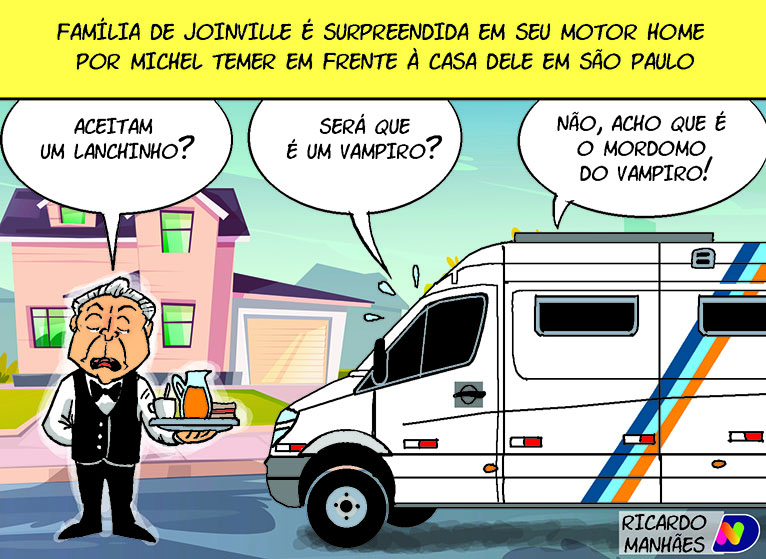 Confira a charge desta segunda-feira (11)