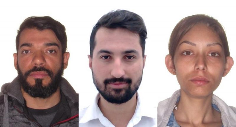 Fabrício Yanovich, Juliano da Silva e Priscila Pérola Janoviche – Foto: Polícia Civil/ND