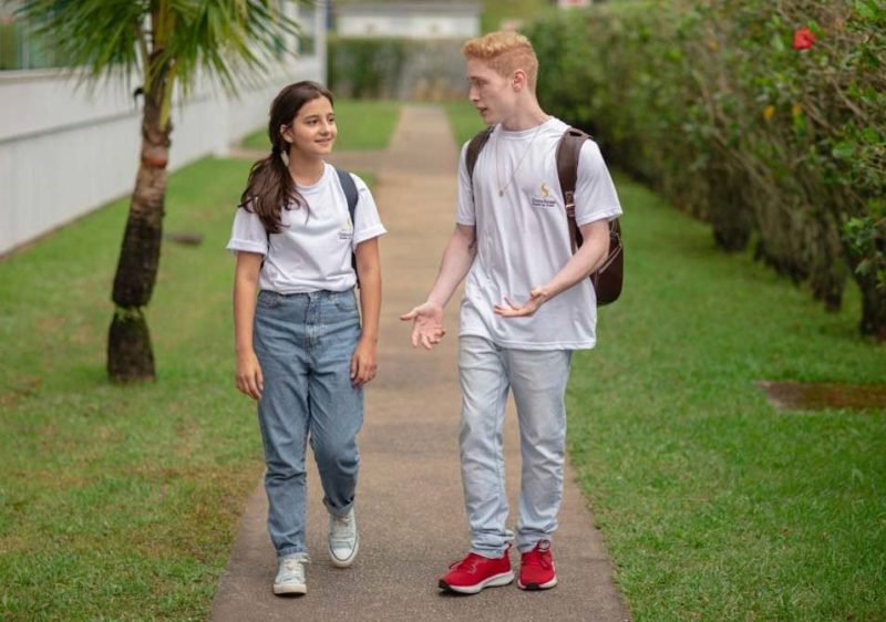 Di&aacute;logo. Alunos aprendem sobre o equil&iacute;brio das emo&ccedil;&otilde;es – Foto/Divulga&ccedil;&atilde;o ND
