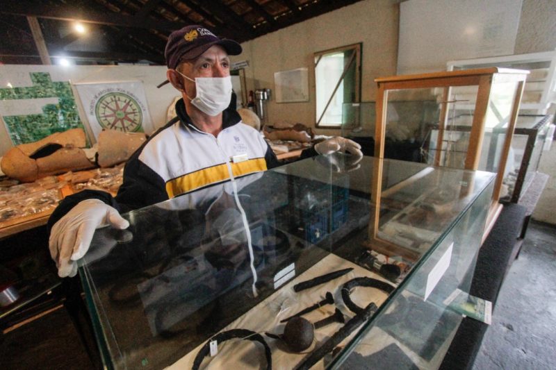 Daniel Rian, curador do Museu do Naufrágio