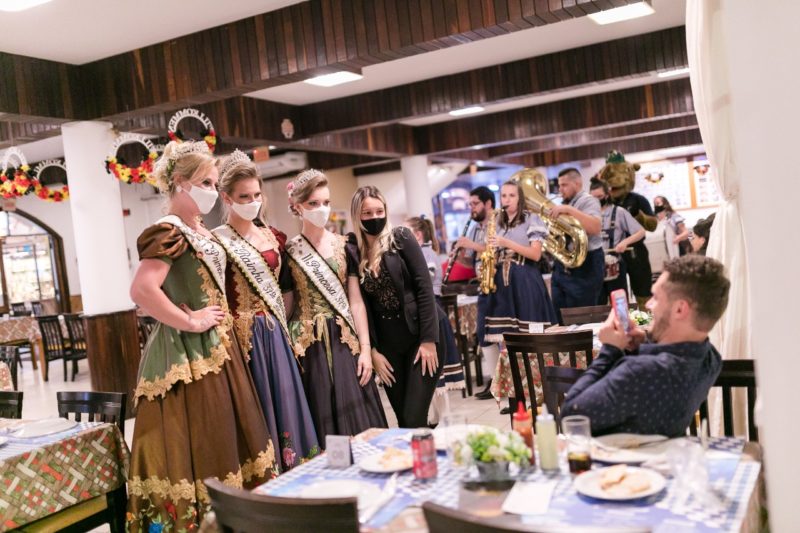 Blumenau entrará no clima da Oktoberfest mesmo sem festa – Foto: Daniel Zimmermann/Divulgação/Secom Blumenau/ND