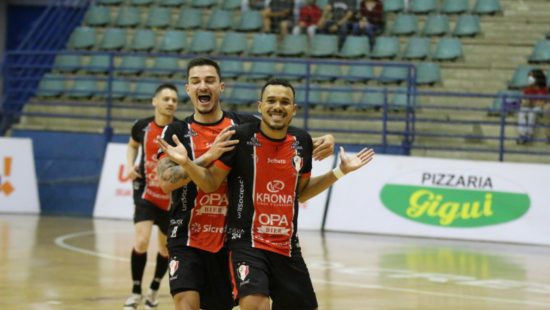 Dieguinho desfalca JEC no jogo de ida das quartas de final da Liga Nacional  de Futsal, futsal