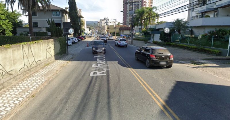 Rua passar&aacute; por interdi&ccedil;&atilde;o parcial nesta quarta-feira (20) – Foto: Google Maps/Reprodu&ccedil;&atilde;o/ND