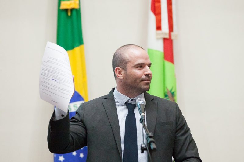 Deputado Jessé Lopes  fez publicação contrária à proposta de criação de Semana de Combate à Violência contra a população LGBTQIA+.  Foto: Jeferson Baldo/Divulgação/ND