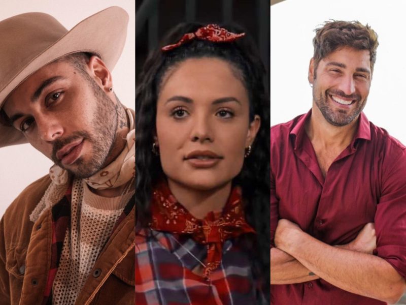 Gui Araujo, Aline Mineiro e Victor Peoraro encaram roça desta semana – Foto: Reprodução/Internet