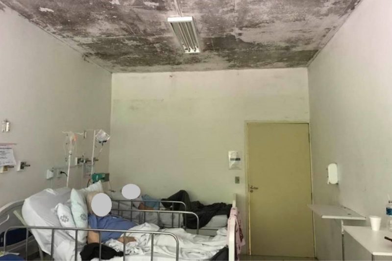 Familiar de idosa internada denunciou as condições do Hospital Regional na internet – Foto: Val Meurer/Arquivo pessoal