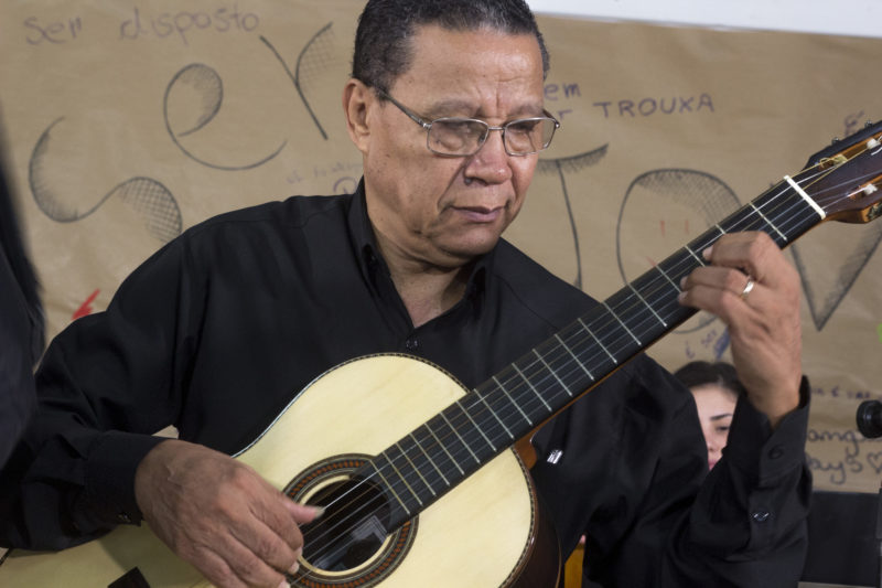 Ananias, m&uacute;sico de Joinville, encabe&ccedil;ou projeto do PIC – Foto: Acervo Pessoal/ND