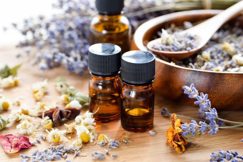 Aromaterapia contribui para o bem-estar com extração do aroma natural das plantas – Foto: iStock/Divulgação