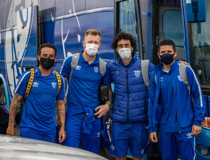 Jadson, Alem&atilde;o, Vald&iacute;via e Diego Renan. S&atilde;o as v&aacute;rias op&ccedil;&otilde;es do treinador Claudinei Oliveira.&nbsp; – Foto: Laysa Silva/Ava&iacute; F.C