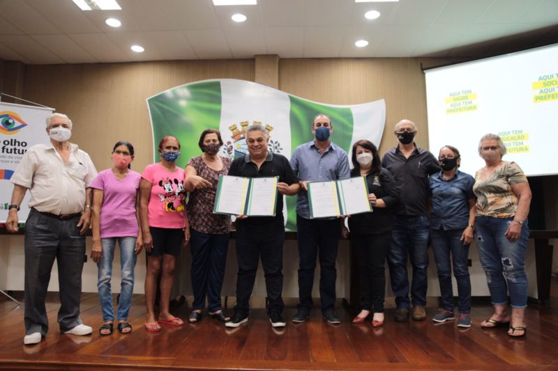 Prefeito Jo&atilde;o Rodrigues tornou lei os projetos Novo Ciclo e de Olho no Futuro. – Foto: Leandro Schmidt/Prefeitura de Chapec&oacute;/Divulga&ccedil;&atilde;o/ND