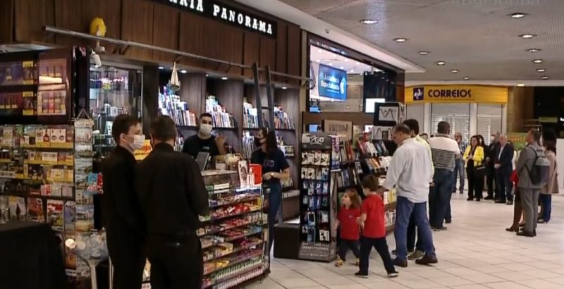 Florianópolis agora conta com um lugar para incentivar o consumo da literatura catarinense – Foto: Reprodução/NDTV RecordTV