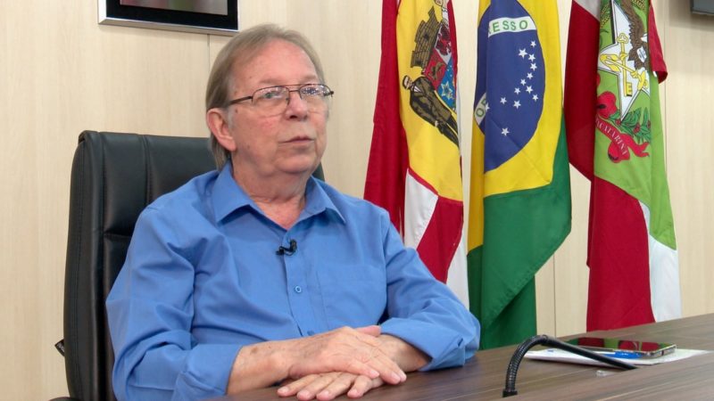Dalto dos Reis foi o prefeito responsável pela criação da Oktoberfest em 1984. – Foto: Lucas Fernandes/NDTV