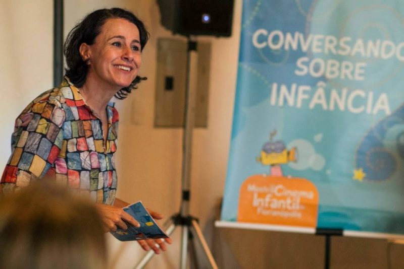 Idealizadora da Mostra de Cinema Infantil em Florian&oacute;polis contou trajet&oacute;ria de vida e profiss&atilde;o – Foto: Arquivo Pessoal/Luiza Lins/Divulga&ccedil;&atilde;o/ND