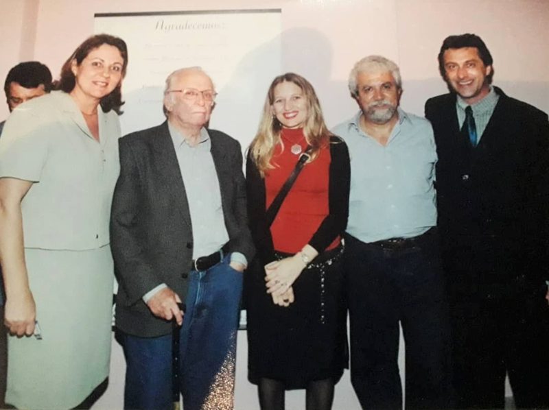 Registro do evento de reinaugura&ccedil;&atilde;o, em 3 de outubro de 2001 – Foto: Divulga&ccedil;&atilde;o/ND